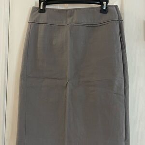 GAP Classic Gray Pencil Skirt